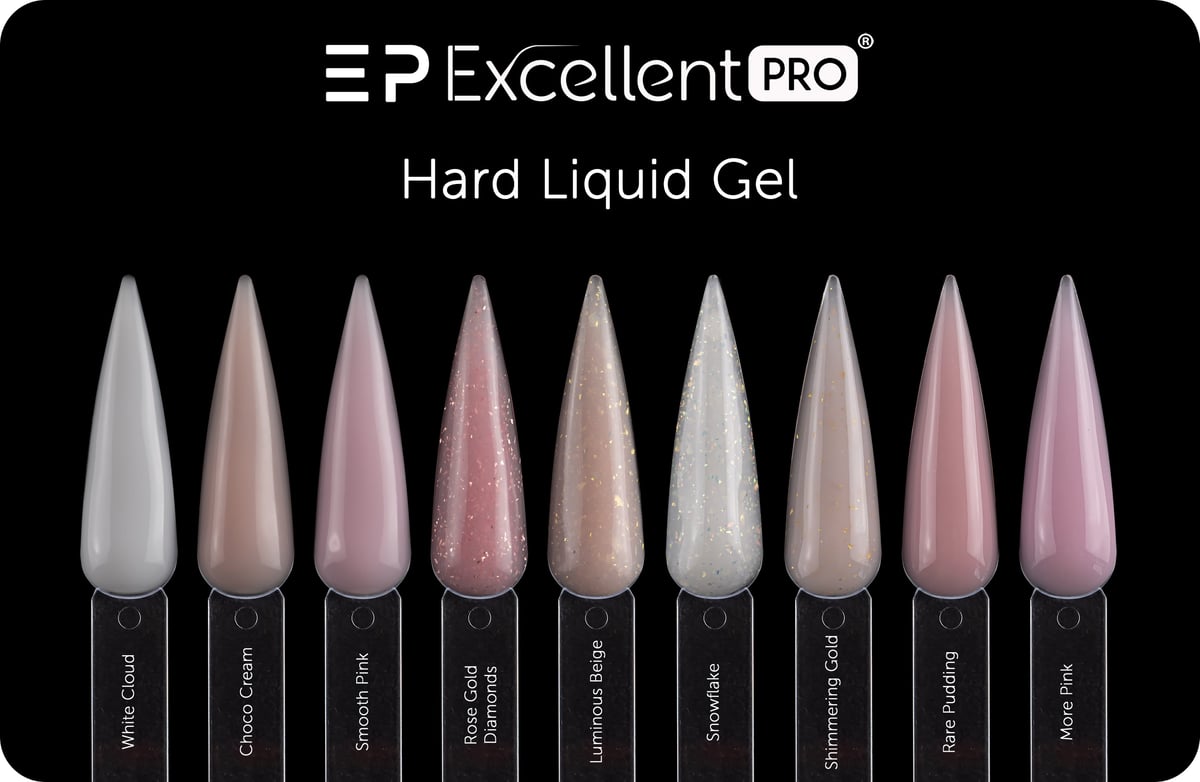 Wzornik kolorów - Hard Liquid Gel