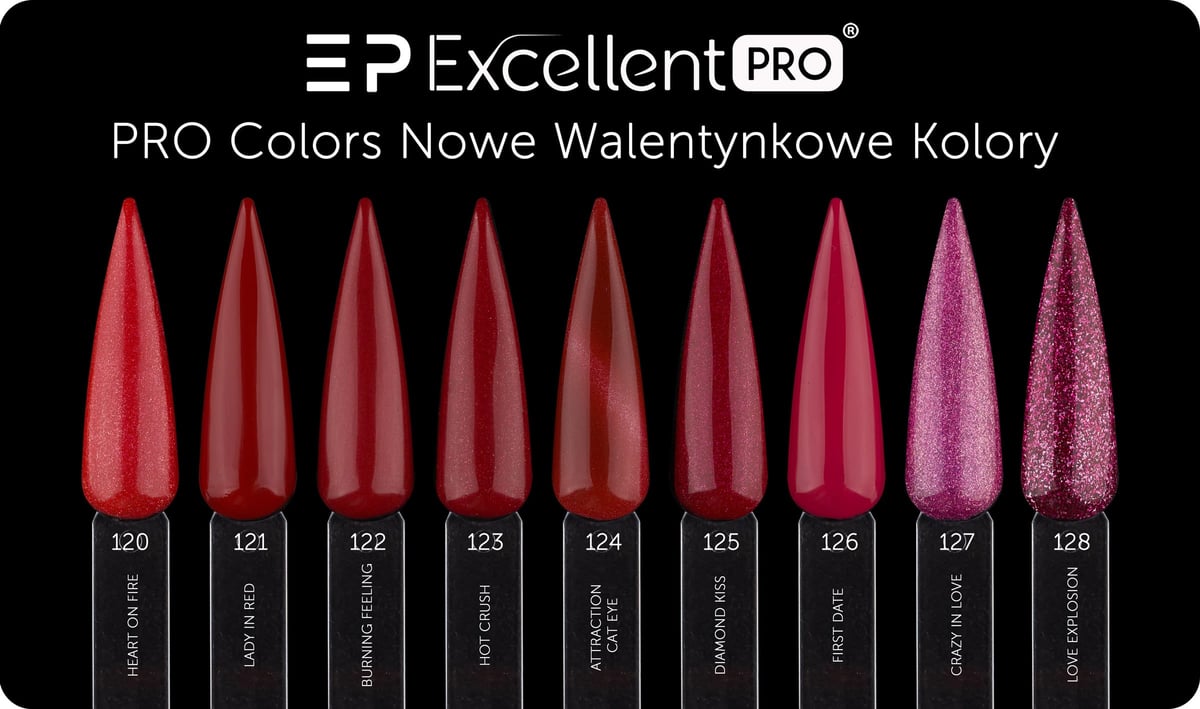 Wzornik kolorów - 19.01.2026 - PRO Colors Nowe Walentynkowe Kolory