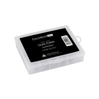 Excellent PRO Formy górne dual form almond clear 120 szt - 1
