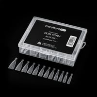Excellent PRO Formy górne dual form almond clear 120 szt - 6
