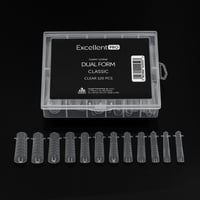 Excellent PRO Formy górne dual form classic clear 120 szt - 5