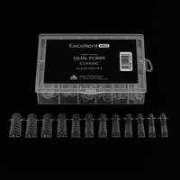 Excellent PRO Formy górne dual form classic clear 120 szt - 6