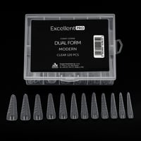 Excellent PRO Formy górne dual form modern clear 120 szt - 5
