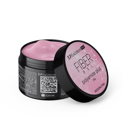 Excellent PRO Fiber Gel Polyamide Plus WEDDING PINK  15g