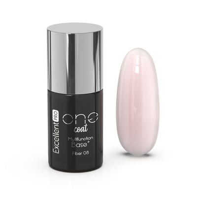 Excellent PRO One Coat Multifunction Fiber Base Dark Lady (08) 7g