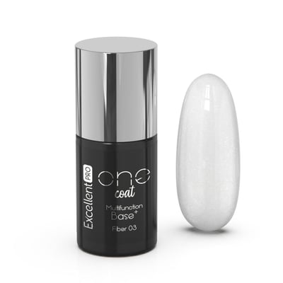 Excellent PRO One Coat Multifunction Fiber Base Sparkling Snow (03) 7g