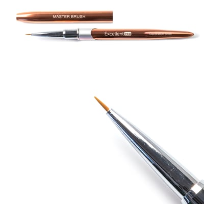 Excellent PRO Pędzelek do zdobień 5mm (rose gold)