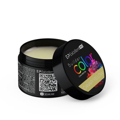 Excellent PRO Builder Color With Thixotropy Pastel Canary Yellow 15g
