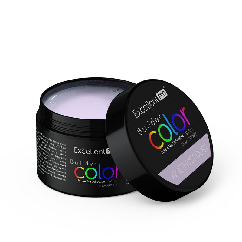 Excellent PRO Builder Color With Thixotropy Amethyst Dust 15g - 1