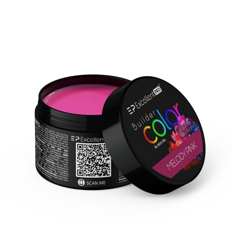 Excellent PRO Builder Color With Thixotropy Melody Pink 15g - 1