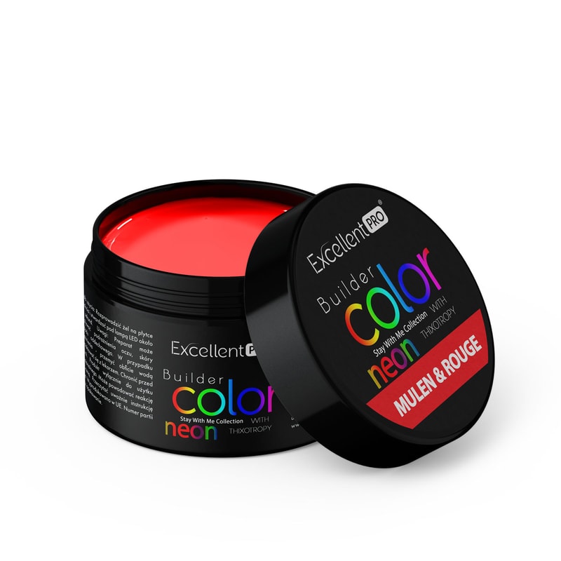 Excellent PRO Builder Color With Thixotropy Mulen & Rouge 15g - 1