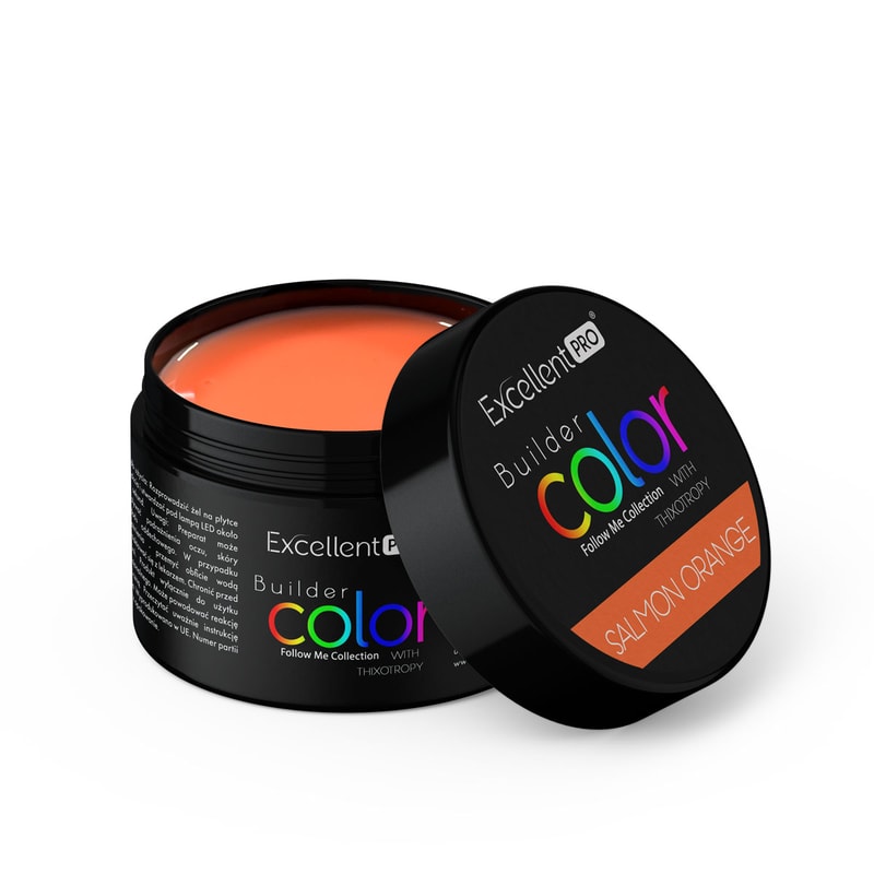 Excellent PRO Builder Color With Thixotropy Salmon Orange 15g - 1