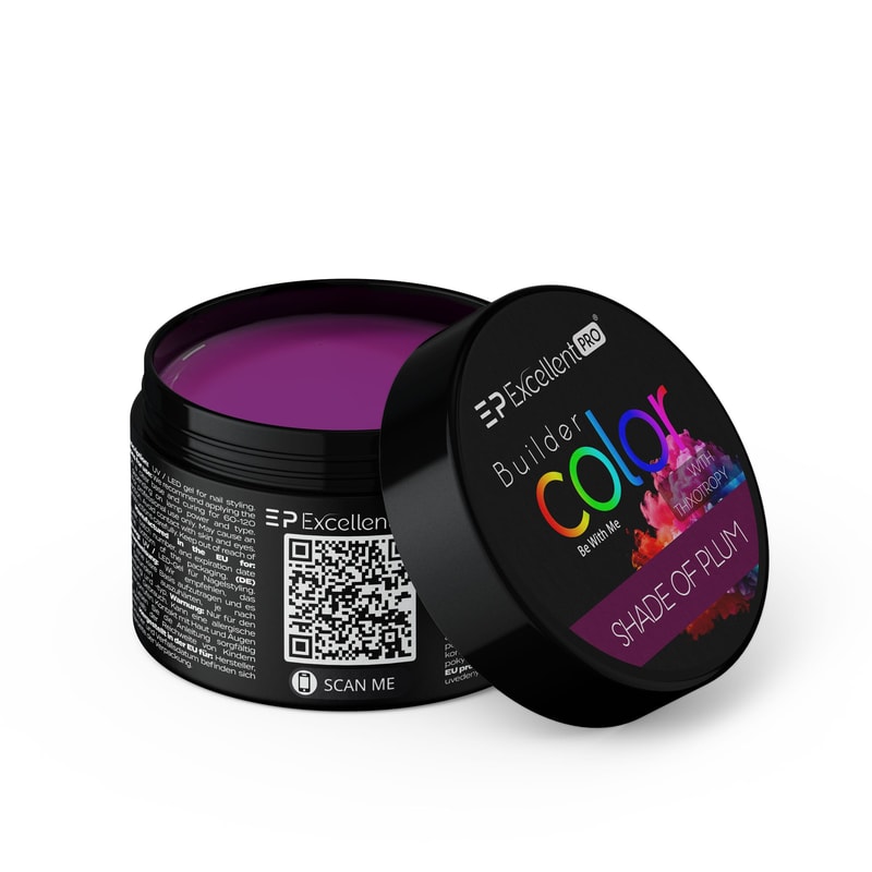 Excellent PRO Builder Color With Thixotropy Shade Of Plum 15g - 1