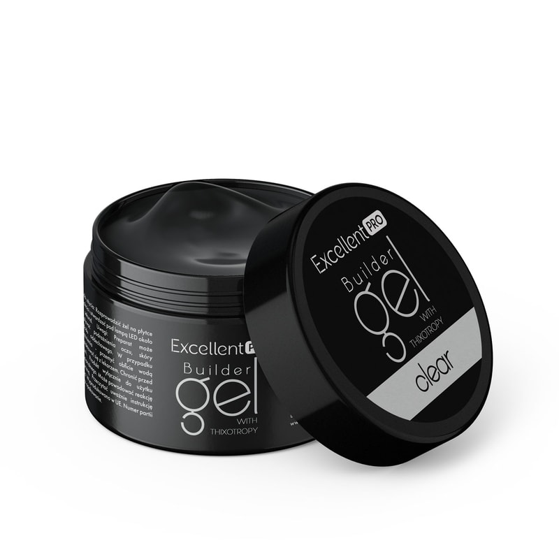 Excellent PRO Builder gel with thixotropy clear 50g - 1