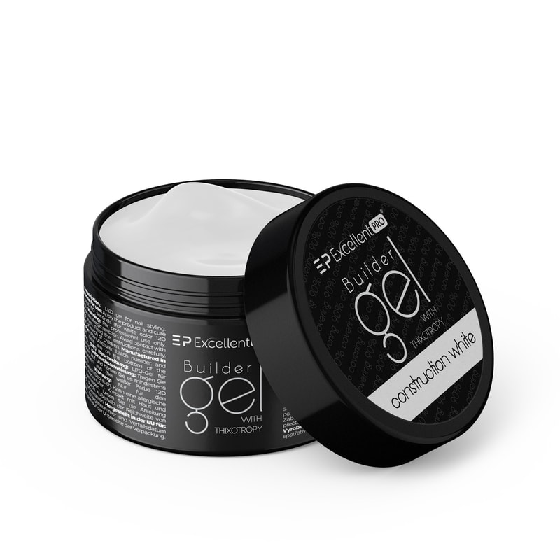 Excellent PRO Builder gel with thixotropy Construction White 15g - 1
