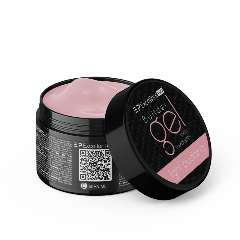 Excellent PRO Builder gel with thixotropy light pudding 50g - 1
