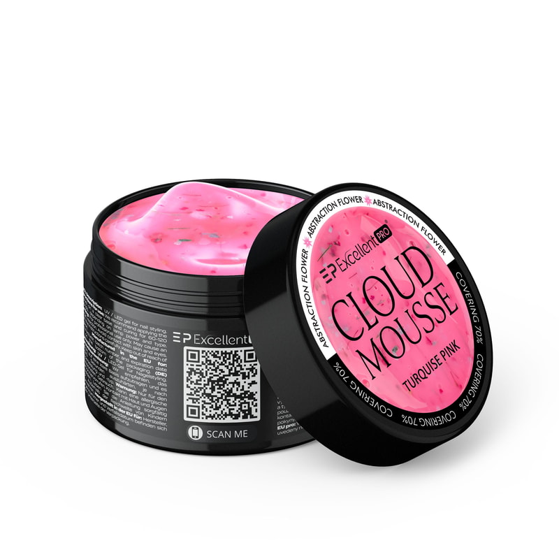Excellent PRO Cloud Mousse TURQUOISE PINK FLOWER 15g - 1