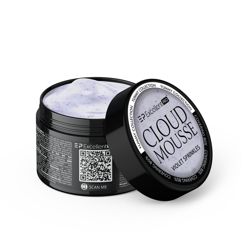 Excellent PRO Cloud Mousse VIOLET SPRINKLES 50g - 1