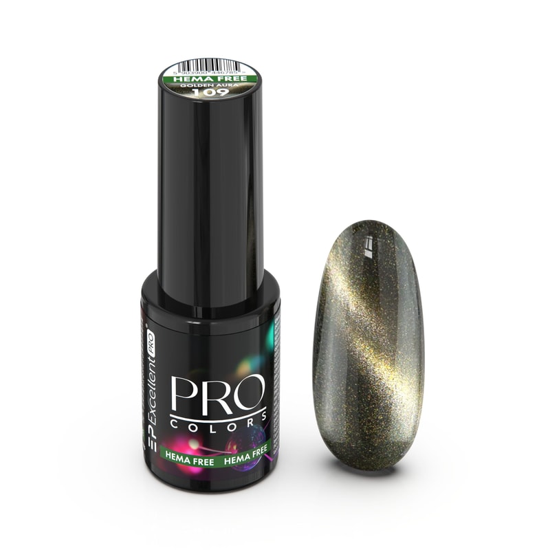 Excellent PRO Colors HemaFree CatEye 109 GOLDEN AURA 7g - 1