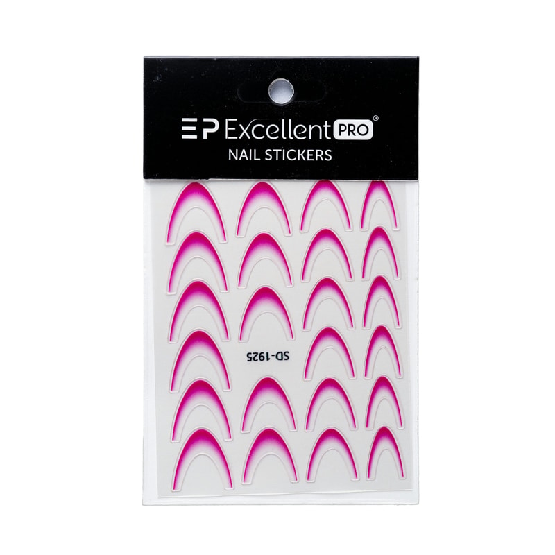 Excellent PRO Deco Nail Sticker 002 - 1