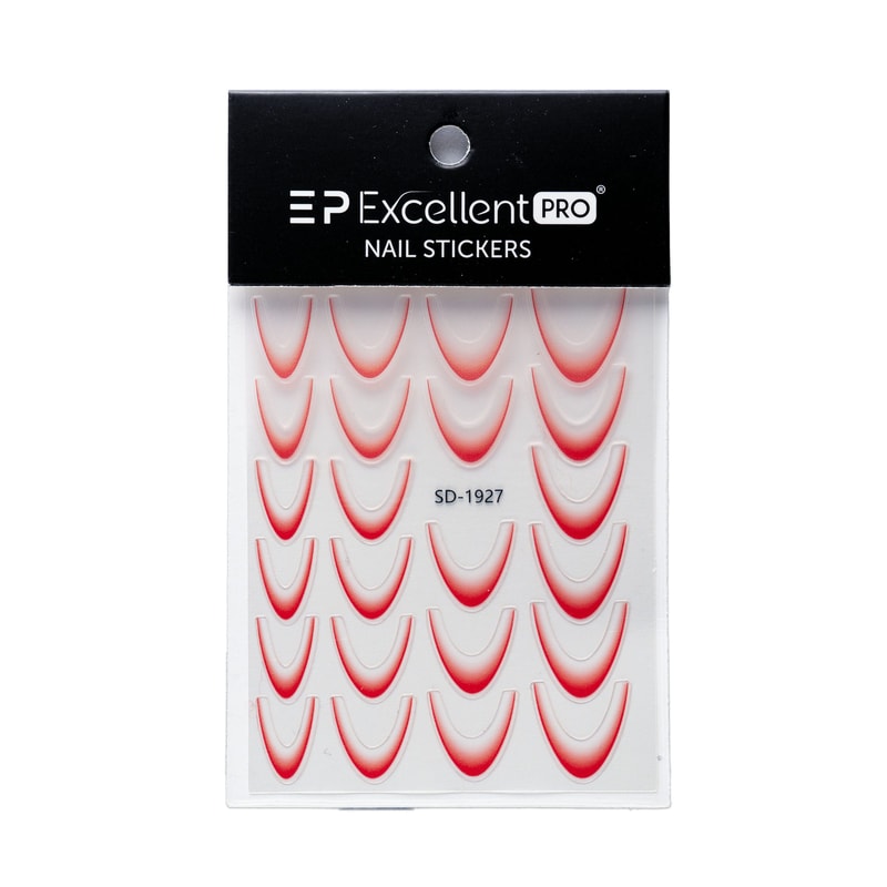 Excellent PRO Deco Nail Sticker 004 - 1