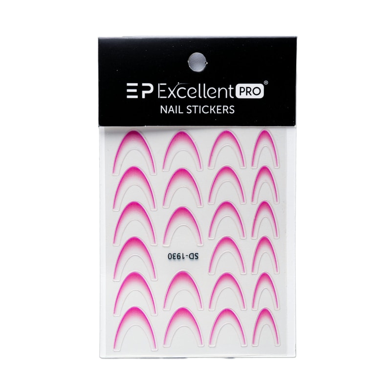 Excellent PRO Deco Nail Sticker 006 - 1
