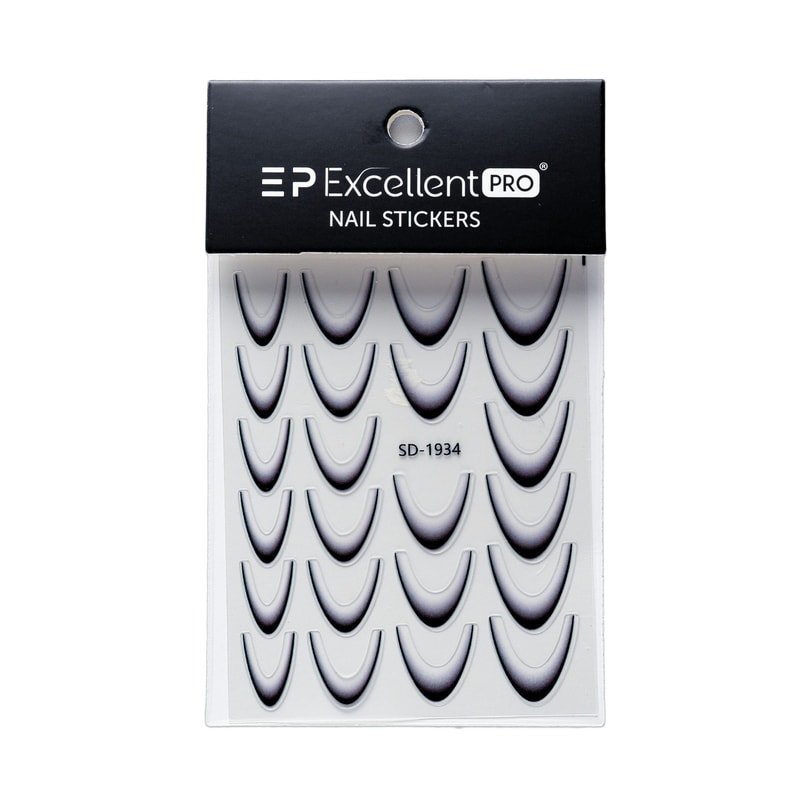 Excellent PRO Deco Nail Sticker 009 - 1