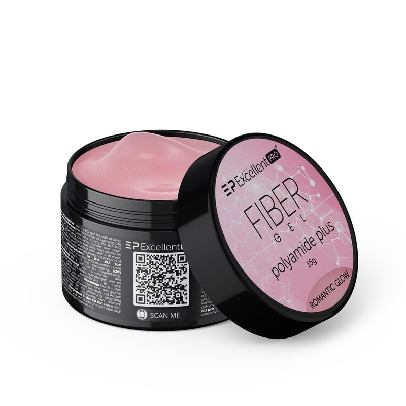 Excellent PRO Fiber Gel Polyamide Plus ROMANTIC GLOW  15g - 1
