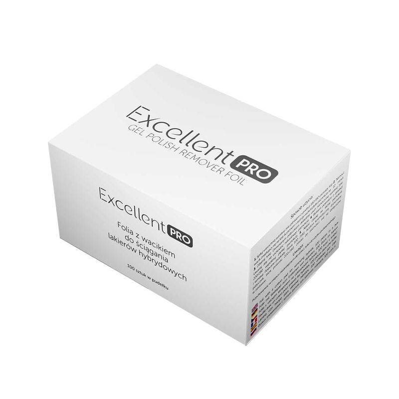 Excellent PRO folia z wacikiem do usuwania hybryd 100 szt - 1