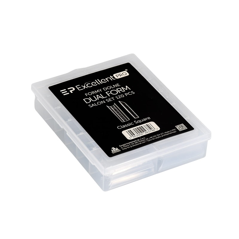 Excellent PRO Formy dolne dual form Classic Square 120 szt - 1