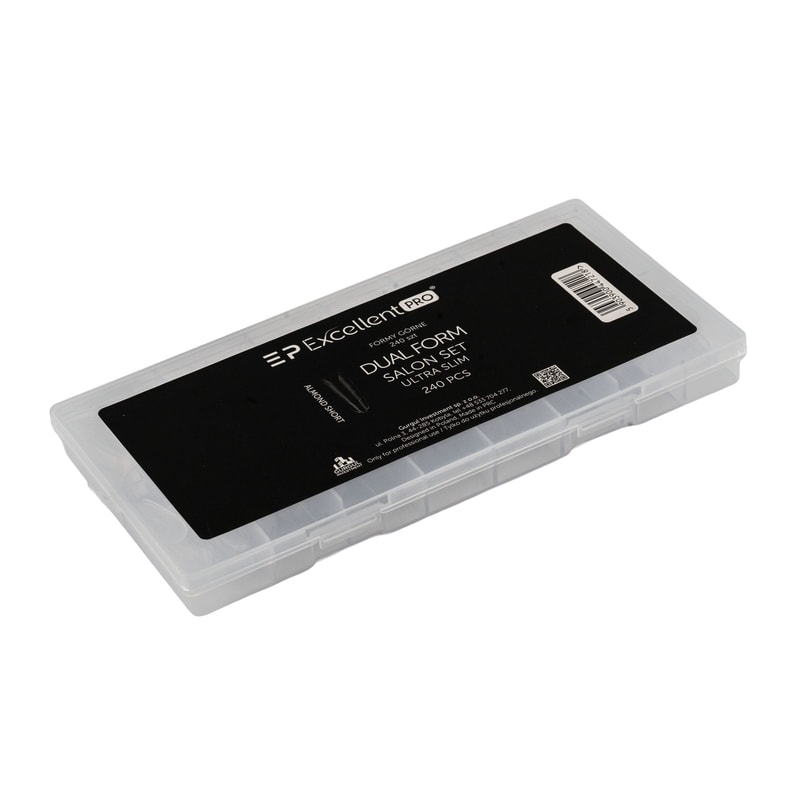 Excellent PRO Formy górne dual form ALMOND SHORT 240 szt - 1