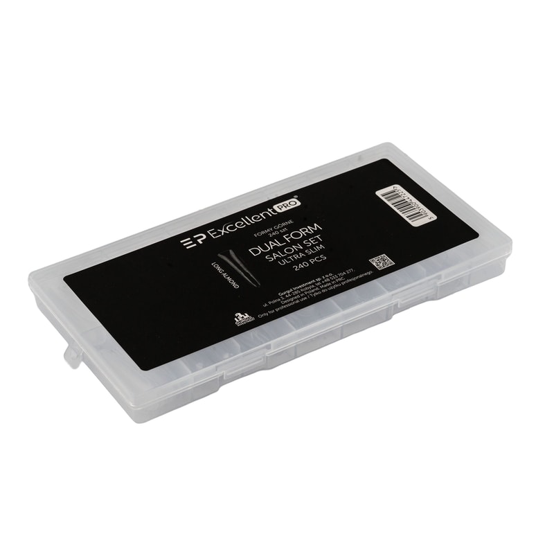 Excellent PRO Formy górne dual form LONG ALMOND 240 szt - 1
