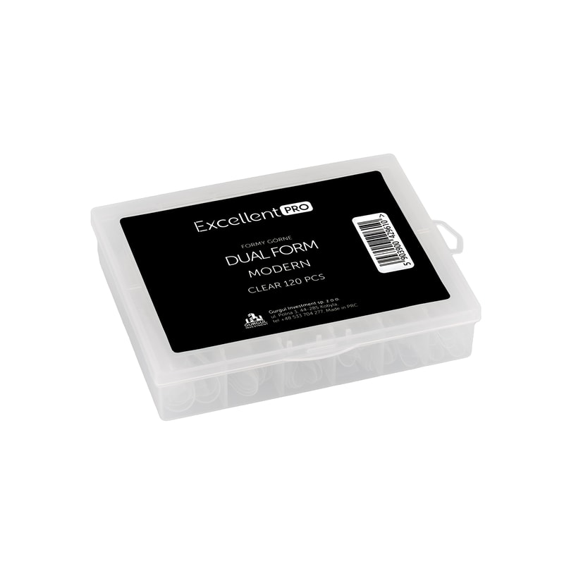 Excellent PRO Formy górne dual form modern clear 120 szt - 1