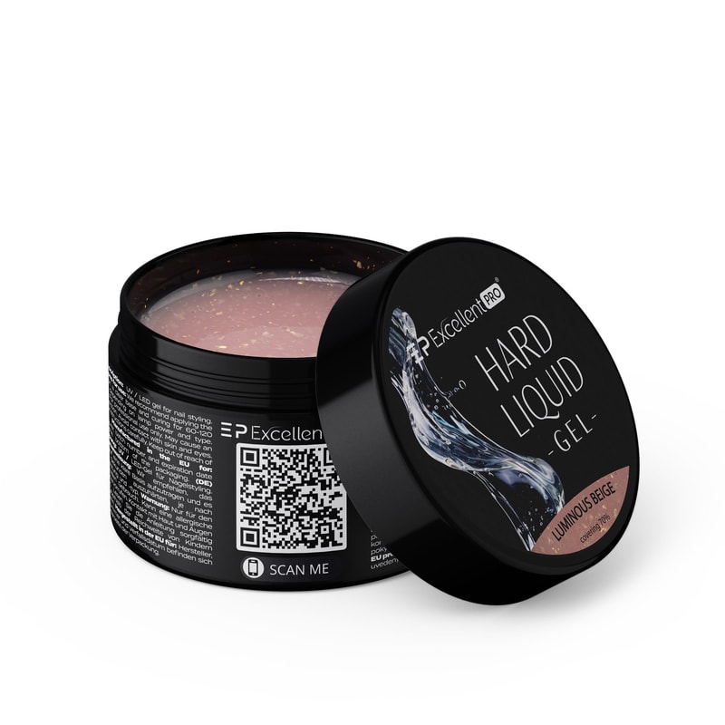 Excellent PRO Hard Liquid Gel Luminous Beige 15g - 1