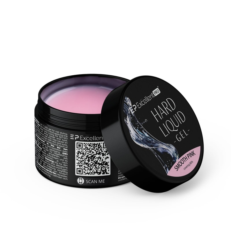 Excellent PRO Hard Liquid Gel Smooth Pink 50g - 1