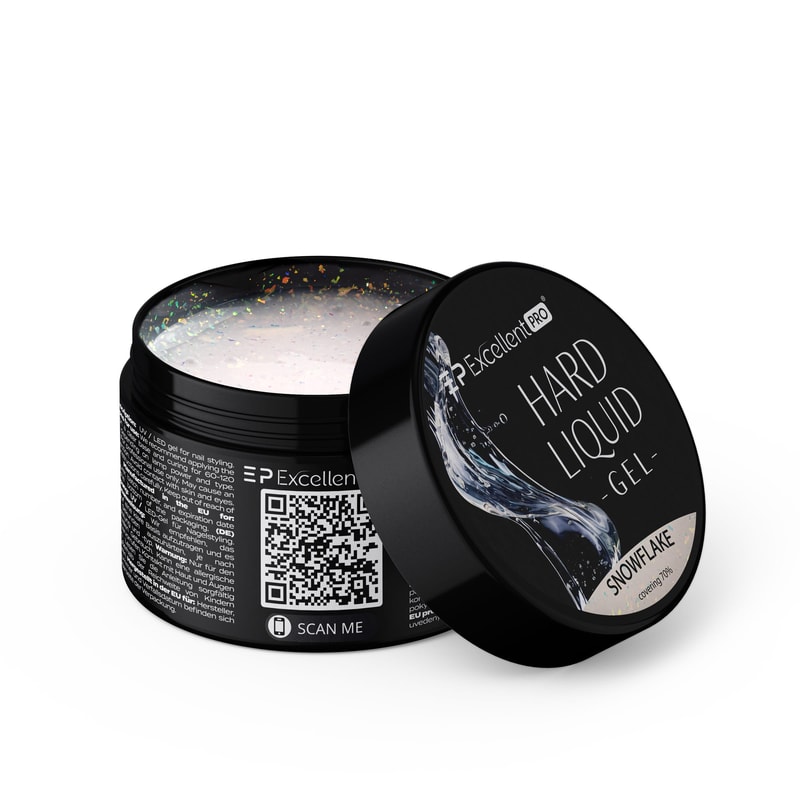 Excellent PRO Hard Liquid Gel Snowflake 50g - 1
