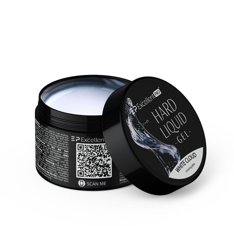 Excellent PRO Hard Liquid Gel White Cloud 15g - 1