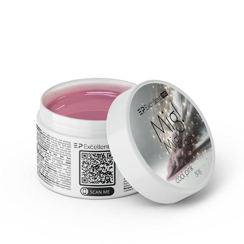 Excellent PRO MIG! MIG! GEL COOL PINK 30g - 1