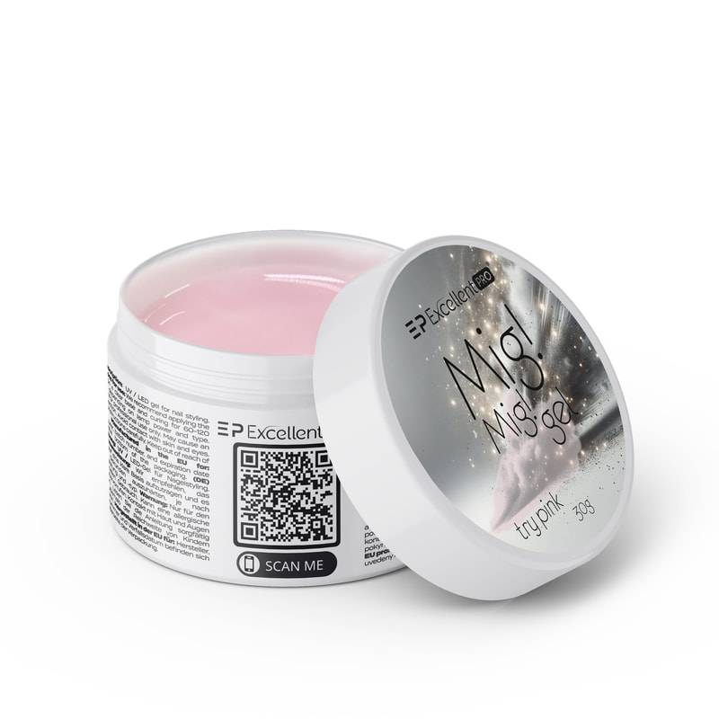 Excellent PRO MIG! MIG! GEL TRY PINK 30g - 1