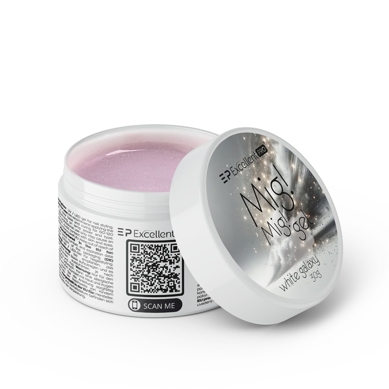 Excellent PRO MIG! MIG! GEL WHITE GALAXY 30g - 1