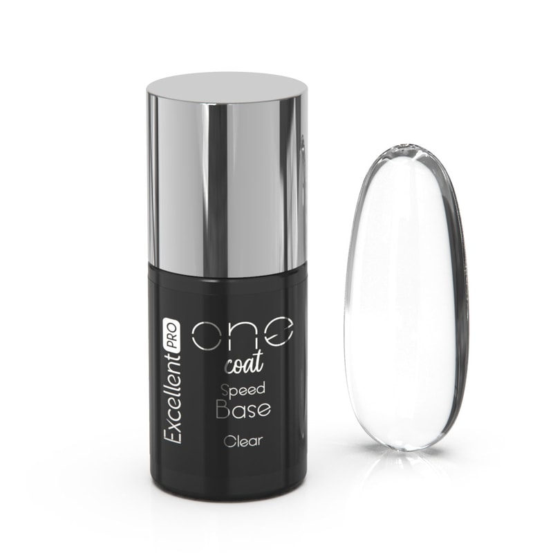 Excellent PRO One Coat Clear Speed Base 7g - 1