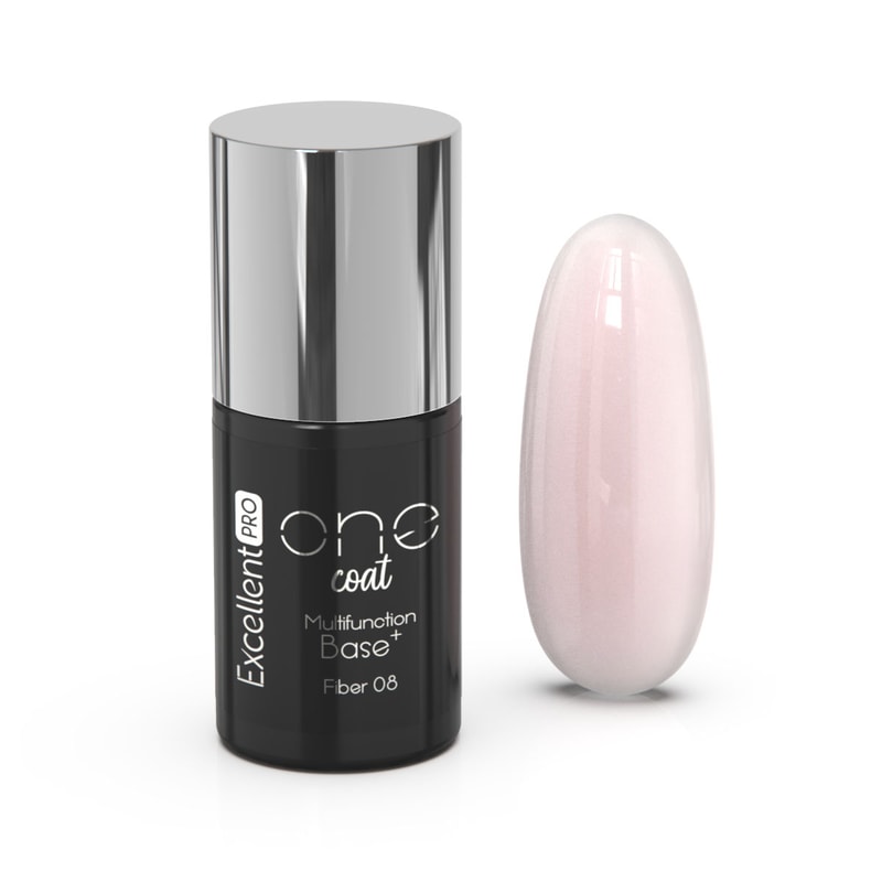 Excellent PRO One Coat Multifunction Fiber Base Dark Lady (08) 7g - 1