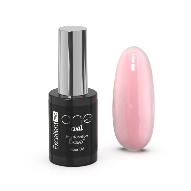 Excellent PRO One Coat Multifunction Fiber Base Just Peachy (06) 11g - 1