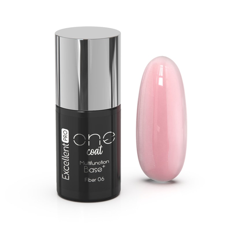 Excellent PRO One Coat Multifunction Fiber Base Just Peachy (06) 7g - 1
