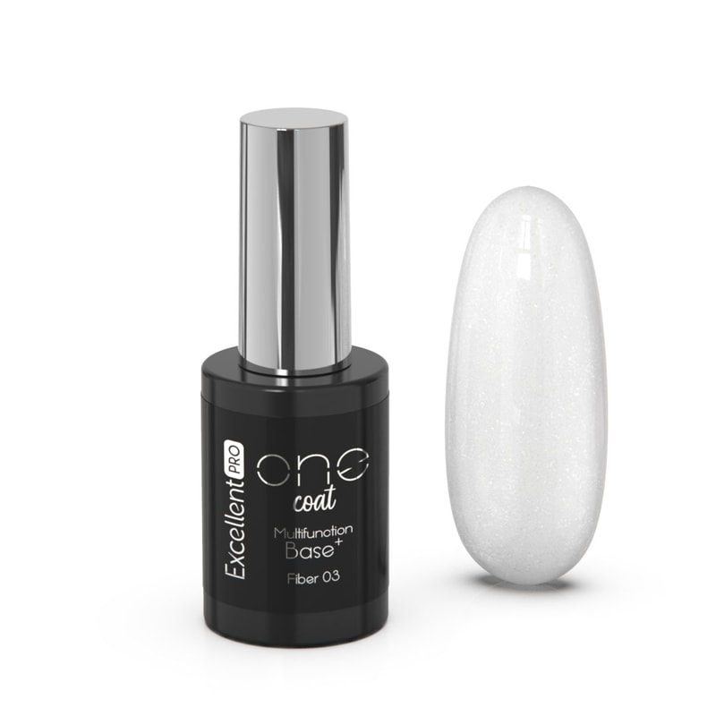 Excellent PRO One Coat Multifunction Fiber Base Sparkling Snow (03) 11g - 1