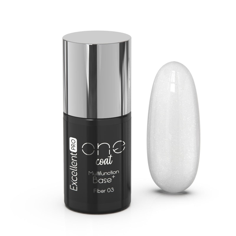 Excellent PRO One Coat Multifunction Fiber Base Sparkling Snow (03) 7g - 1