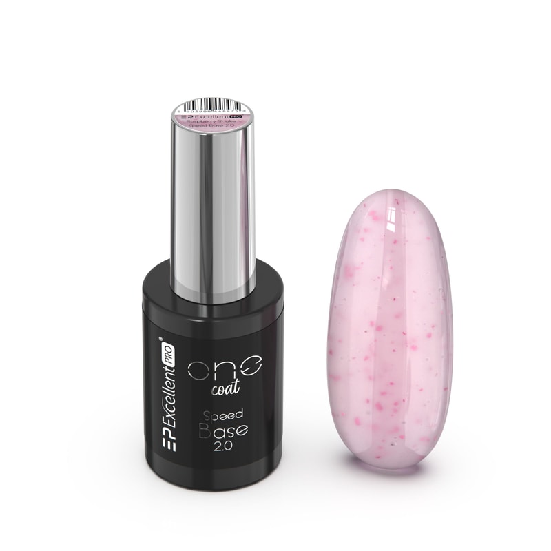 Excellent PRO One Coat Speed Base 2.0 RASPBERRY SHAKE 11g - 1