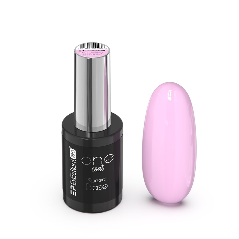 Excellent PRO One Coat Speed Base Pink Creamy 11g - 1