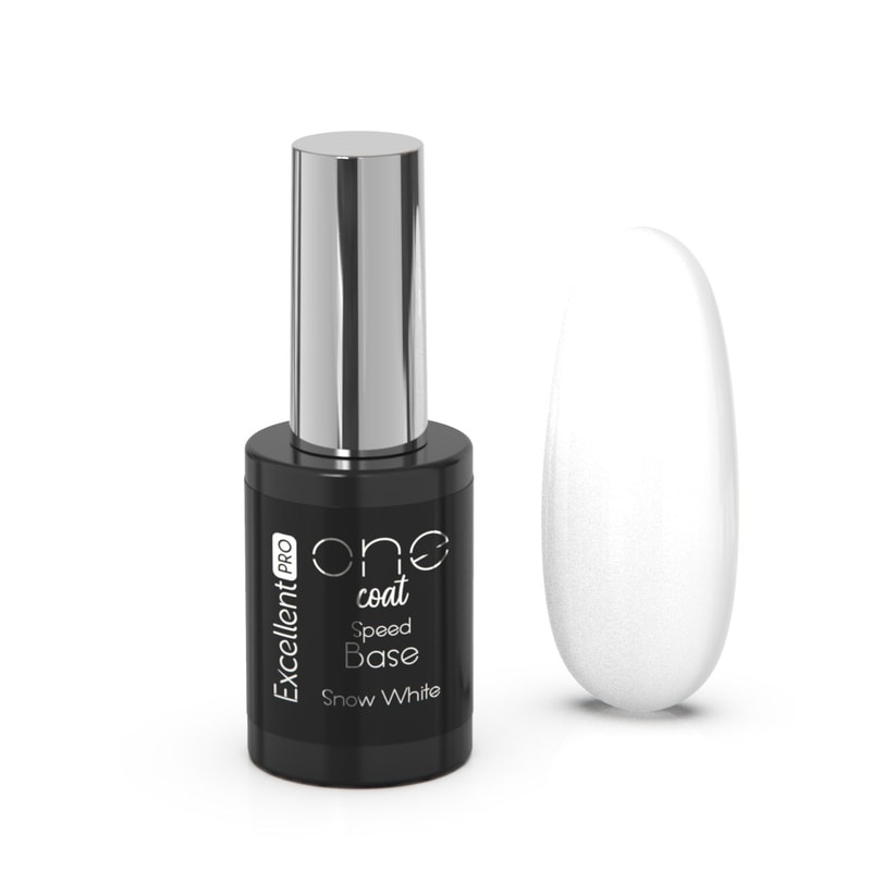 Excellent PRO One Coat Speed Base Snow White 11g - 1