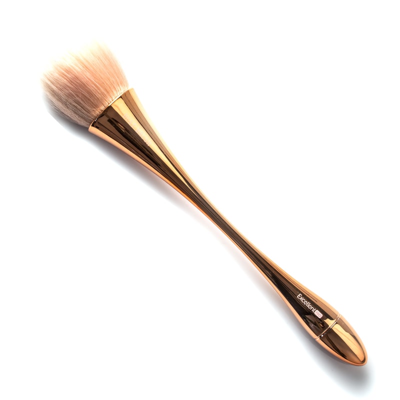 Excellent PRO Pędzelek do makijażu i pyłu (rose gold) - 1